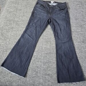 Judy Blue‎ Dark Wash Raw Hem Jeans High Rise Size 1XL